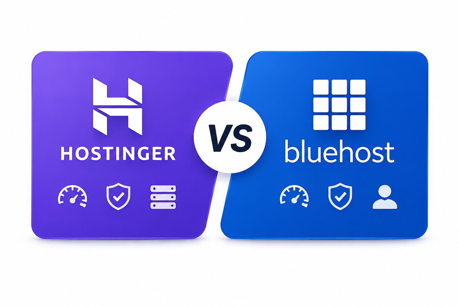 Hostinger vs Bluehost comparison