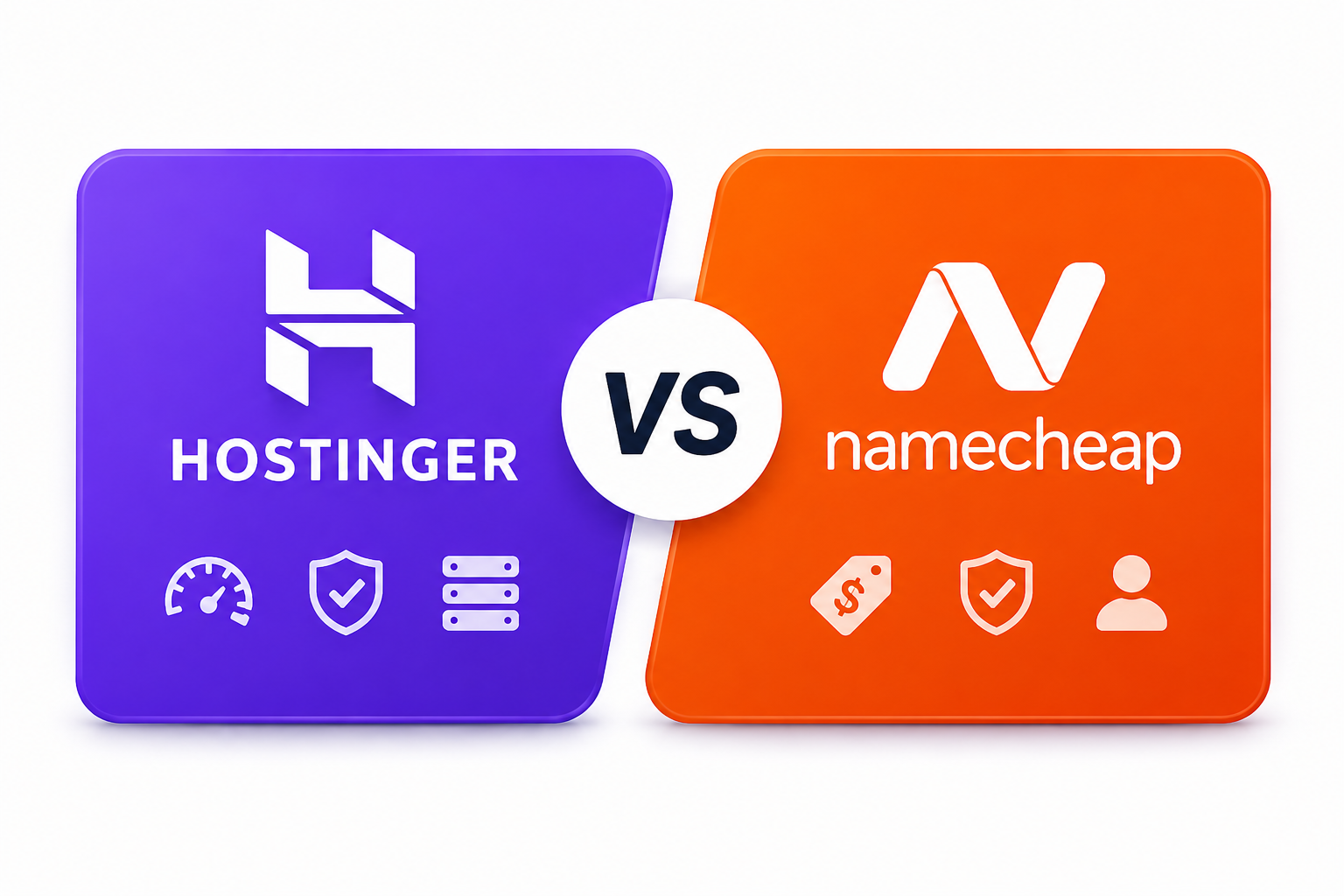 Hostinger vs Namecheap comparison