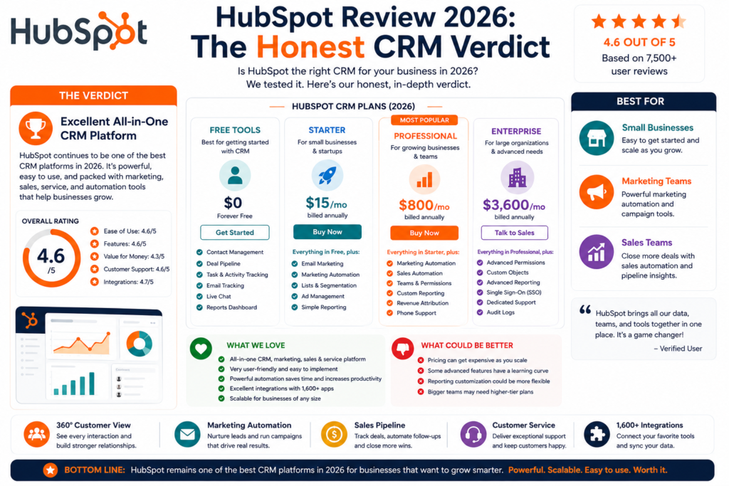 HubSpot Review 2026